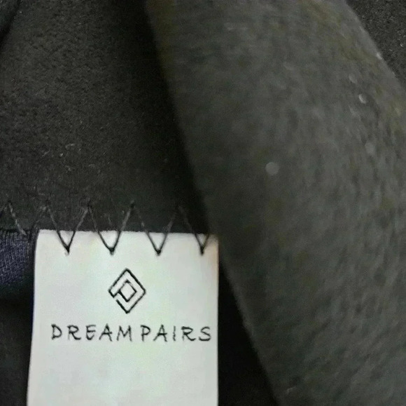 Dream Pairs Gracie Black Knee High Boots Sz 9 - Picture 4 of 6